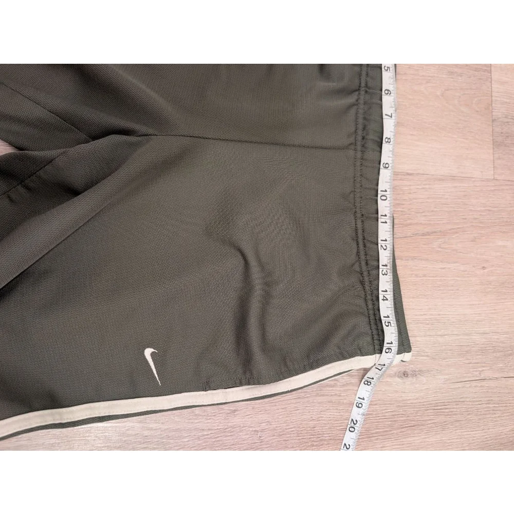 Vintage Nike Libero Track Pants - Olive Green Cargo Colorway Mens L -Y2K Soccer